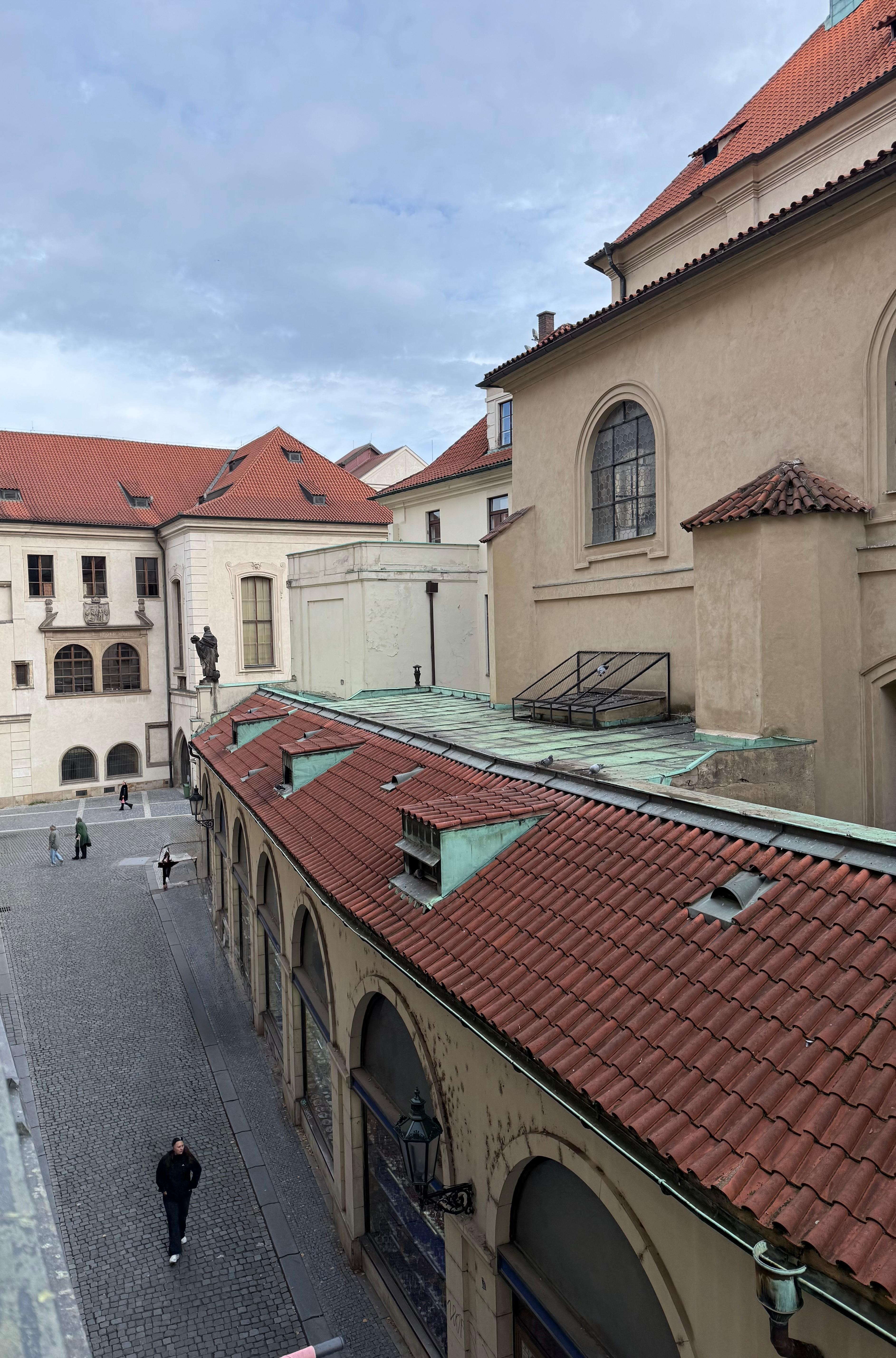 Out our hotel window