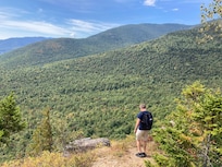 Cobble Overlook near Lake Placid.