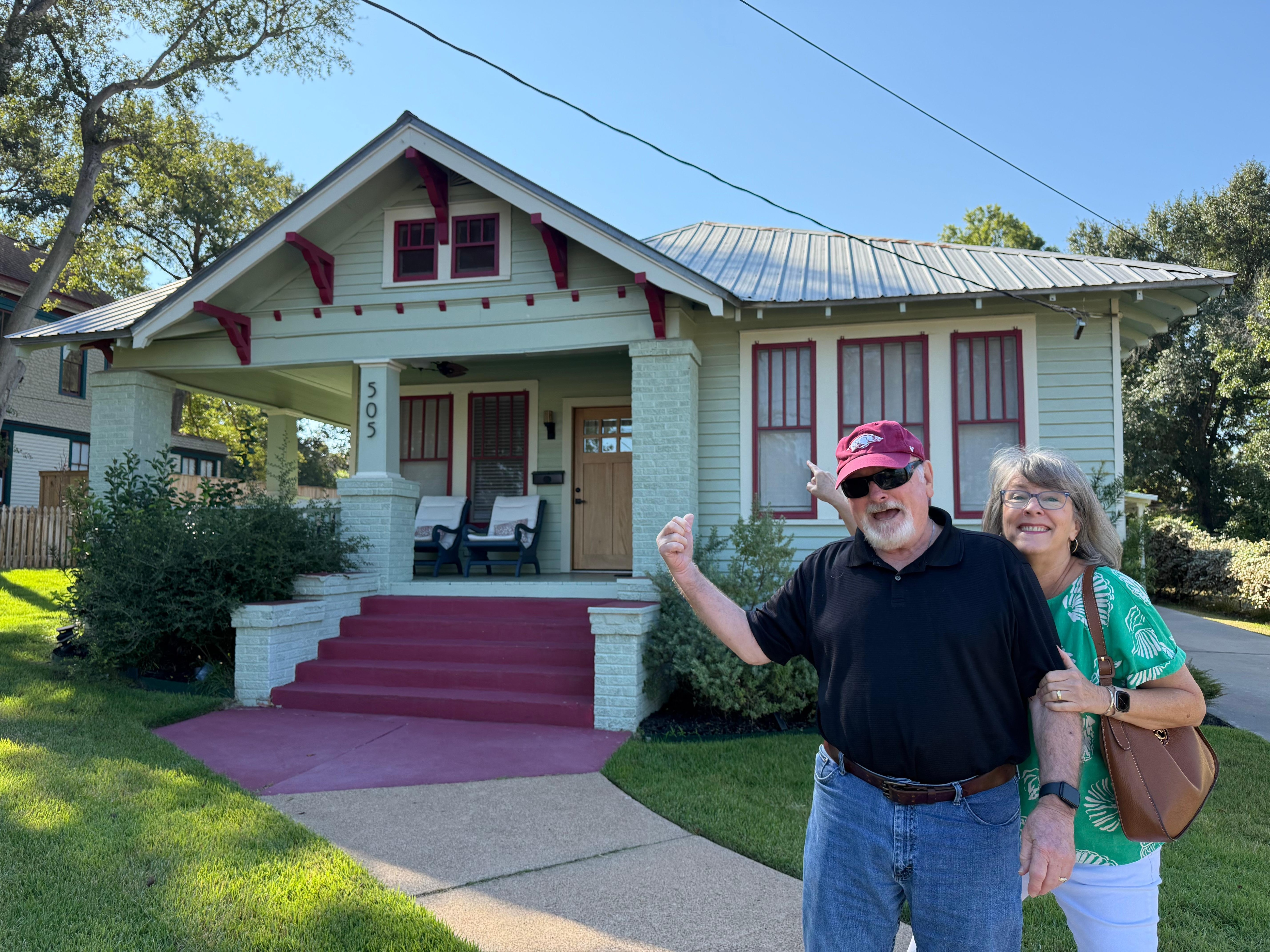 Was a short walk to dinner downtown!