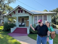 Was a short walk to dinner downtown!