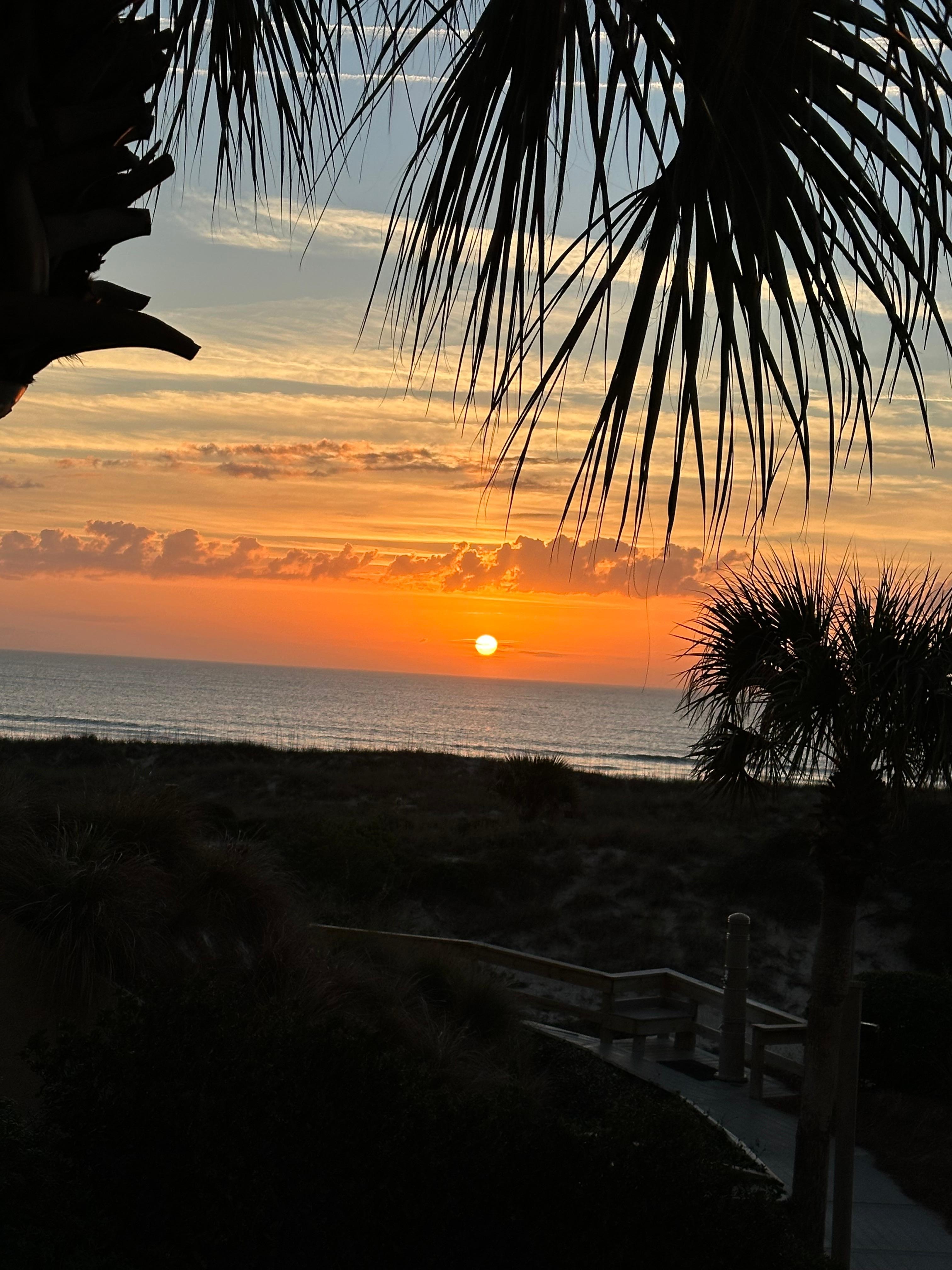 Sunrise pics from balcony