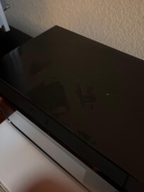 Dust on all surfaces
