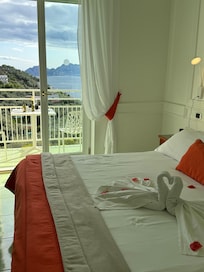 Our room overlooking Capri