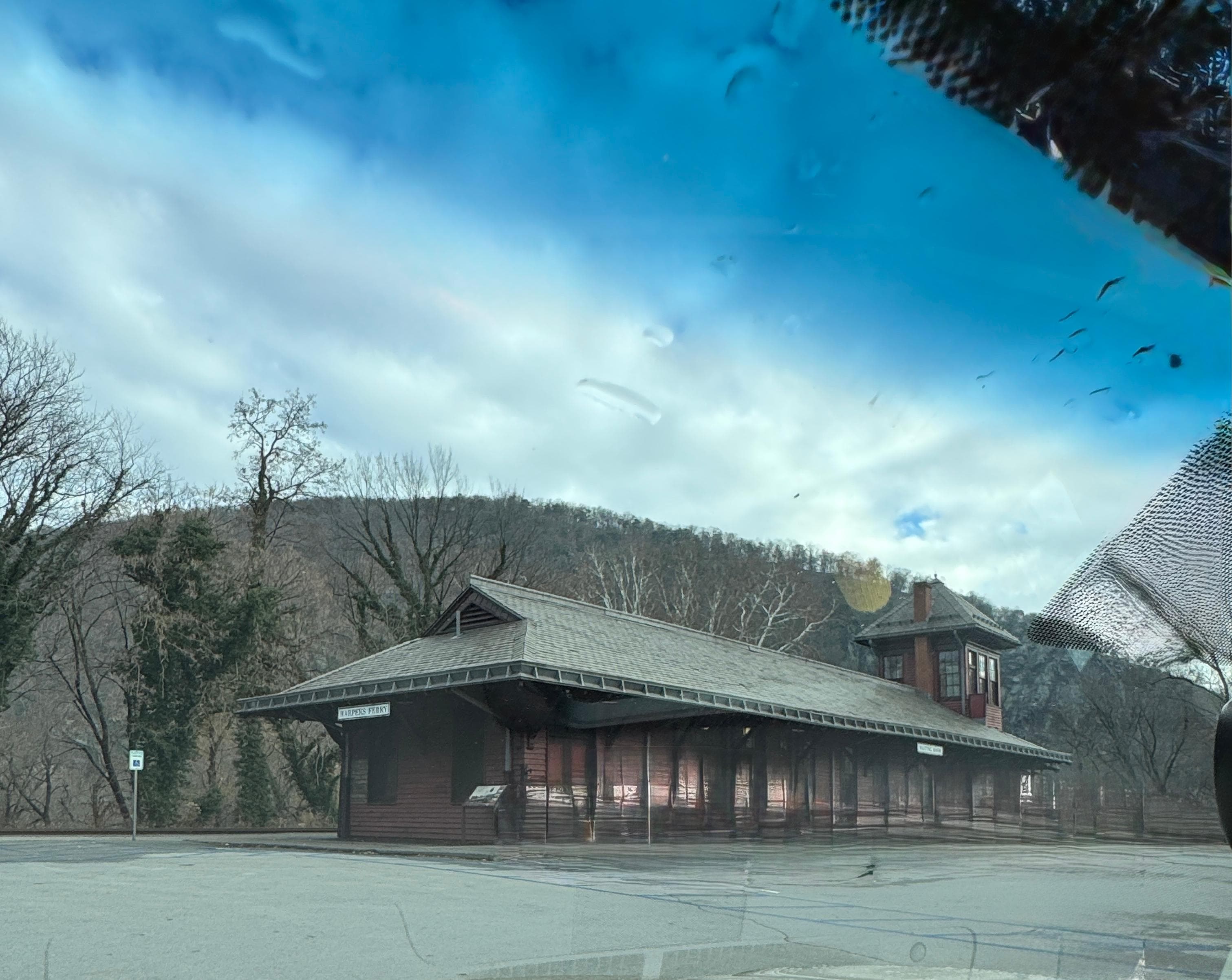 Train Station, directly across street from inn. 