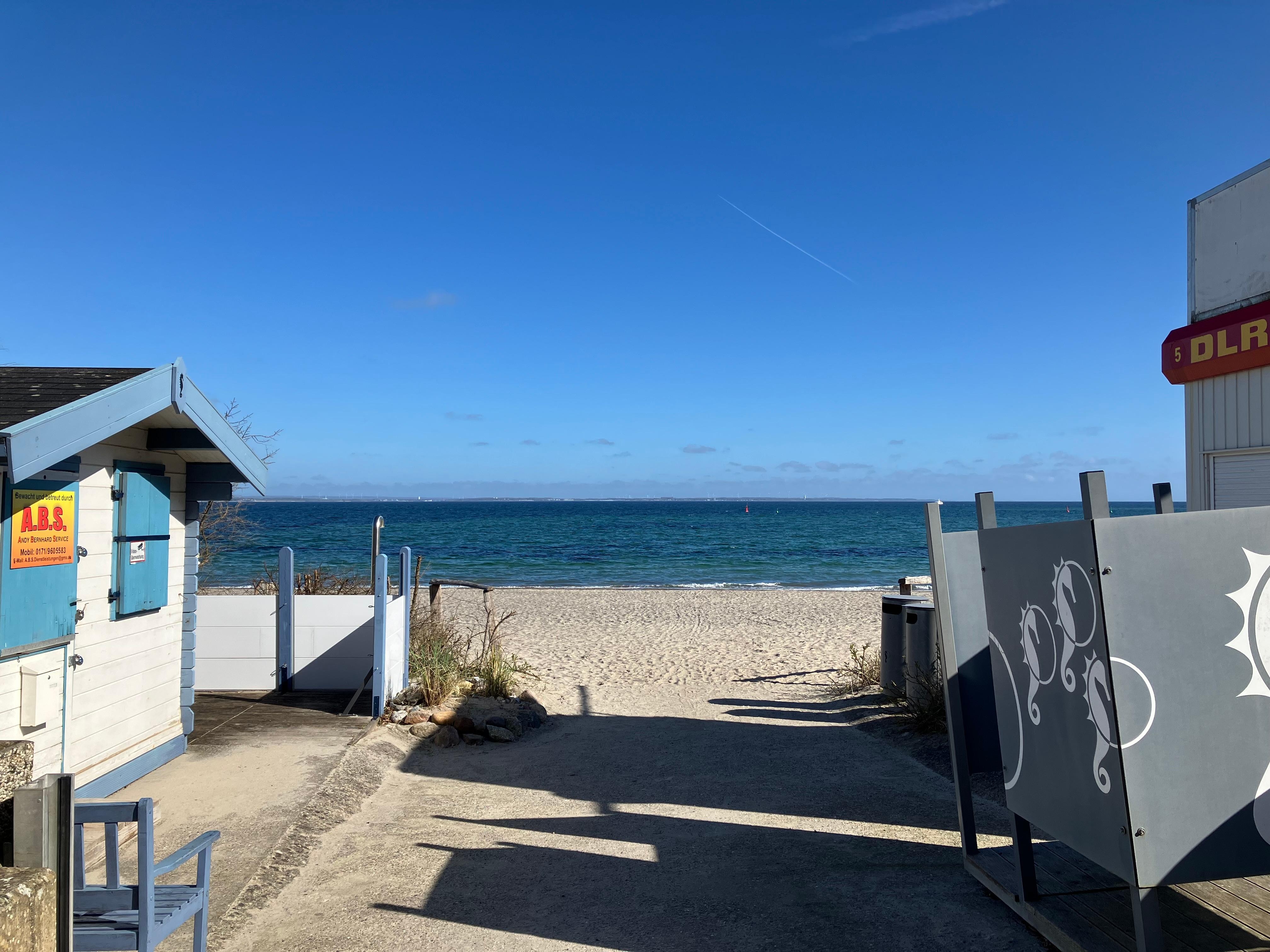 Strandzugang