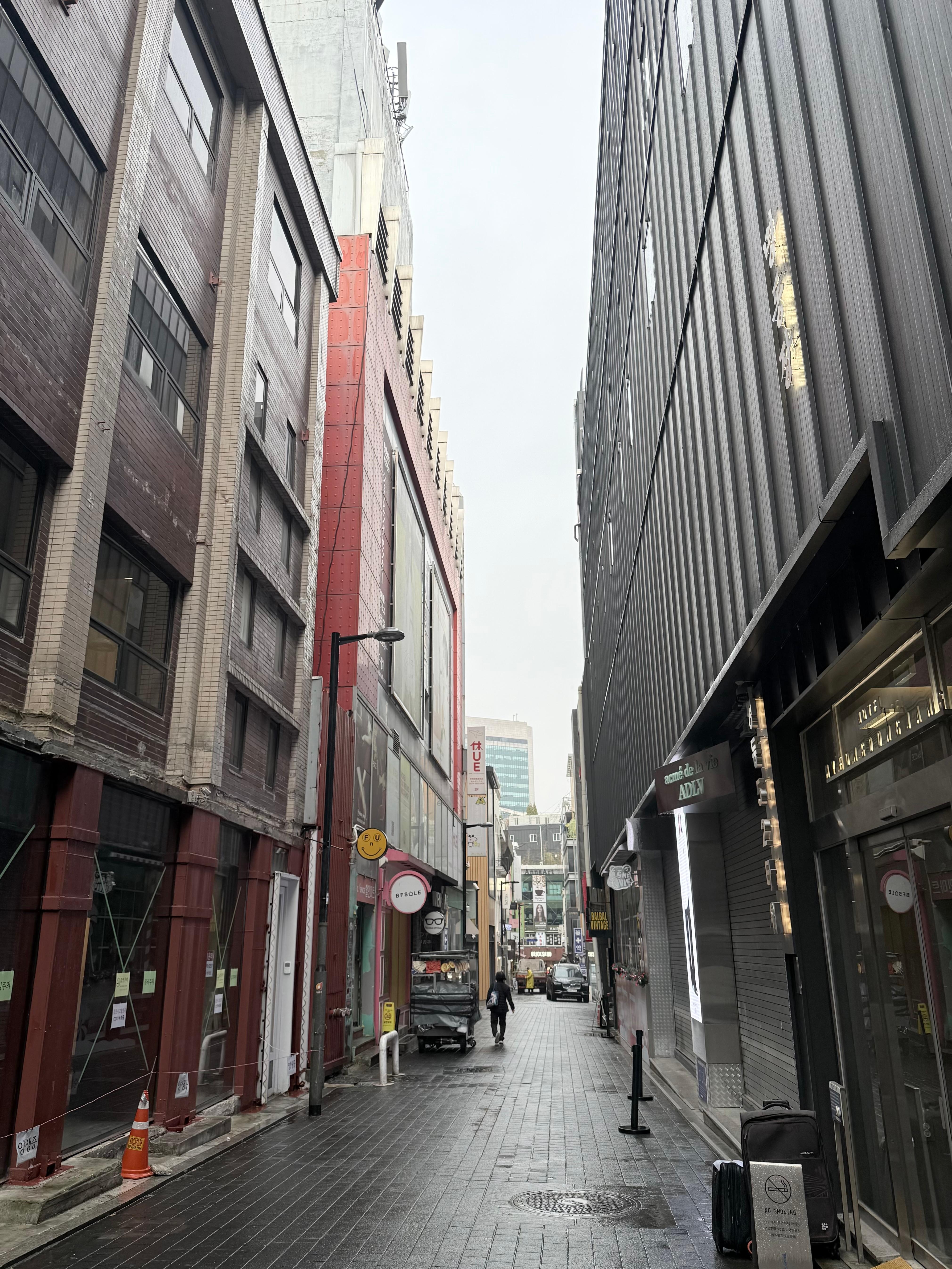 Hotel is on the right. 