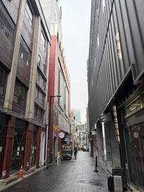 Hotel is on the right.