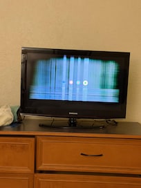 Broken tv unable to watch or hear