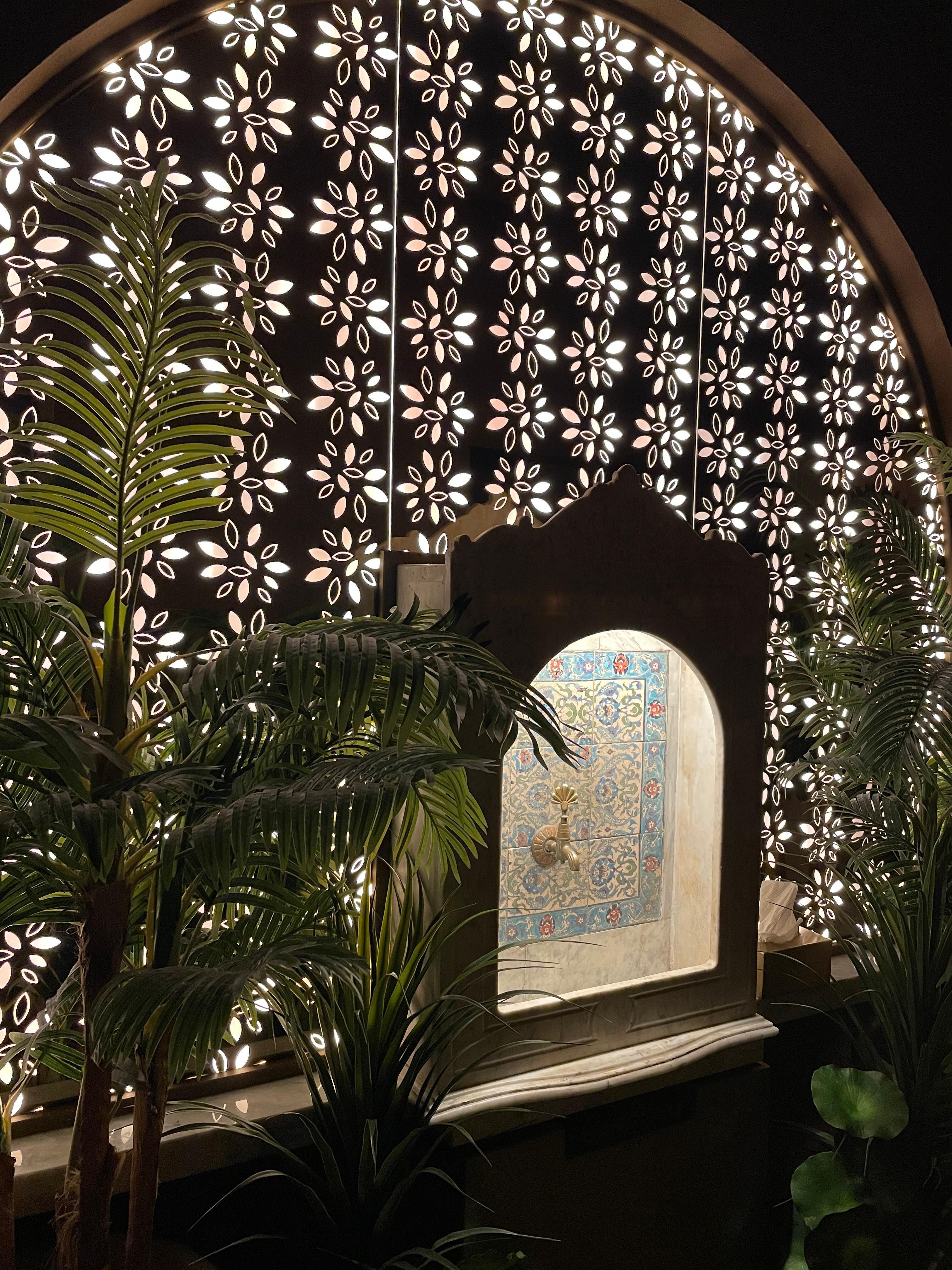 A beautiful fountain 