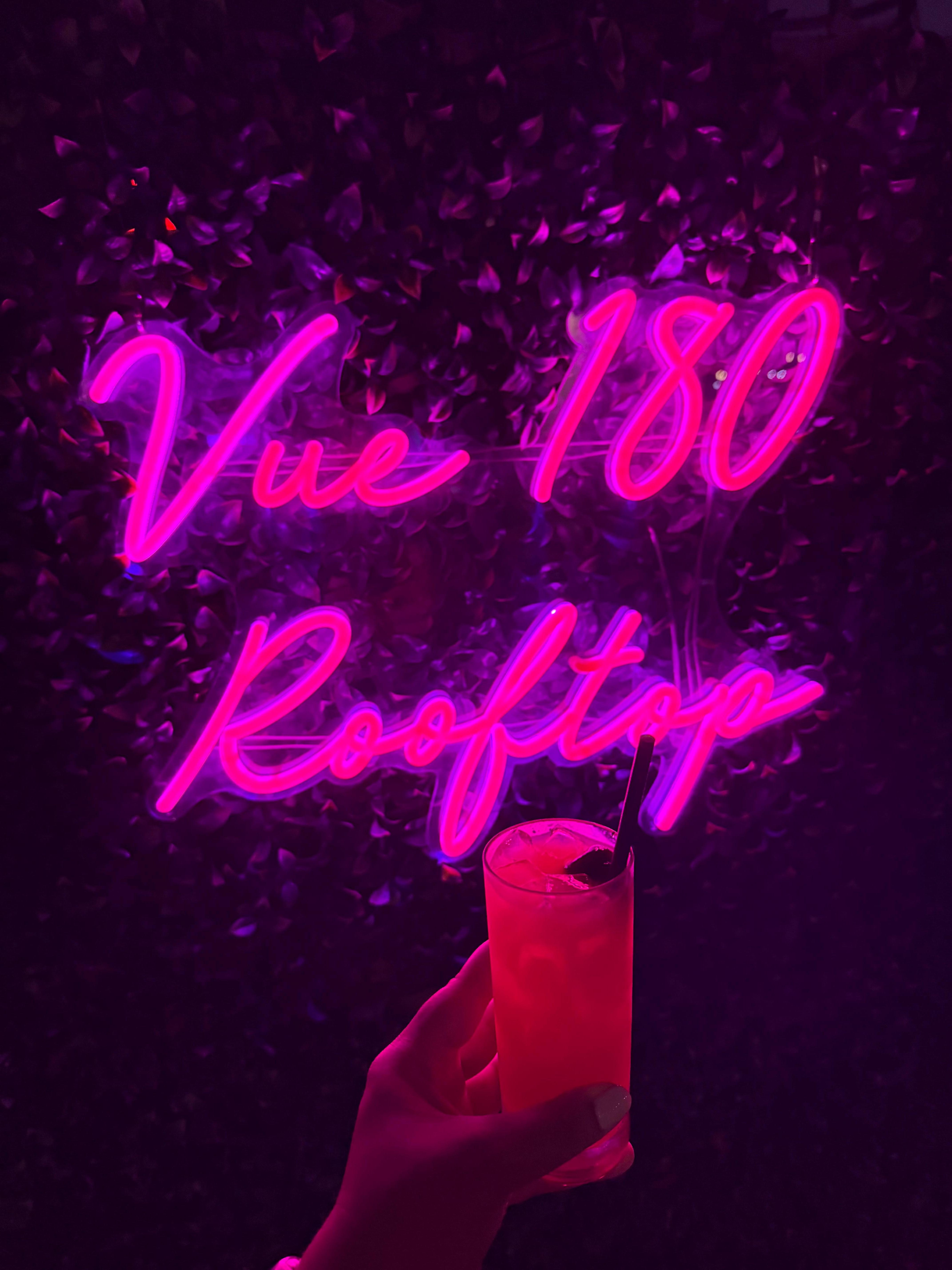 rooftop bar (expensiveeeee drinks)