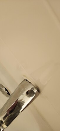 Faucet that was lose.