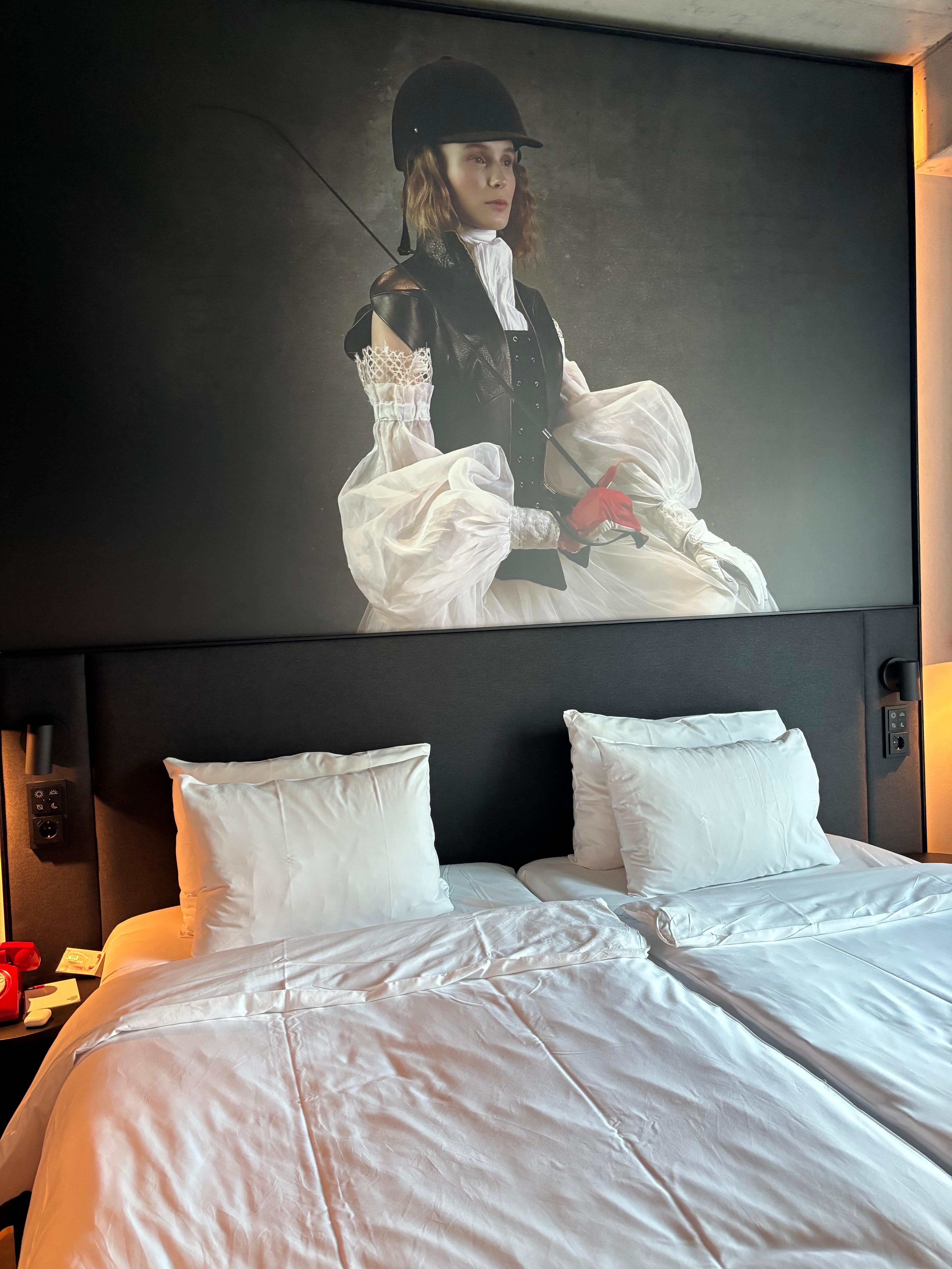 Vacker konst på väggarna 