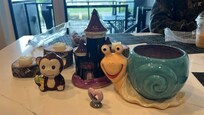 Pottery painting.