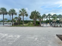 Pool right across the front door.