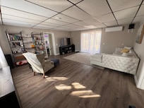 Living room with great sound system