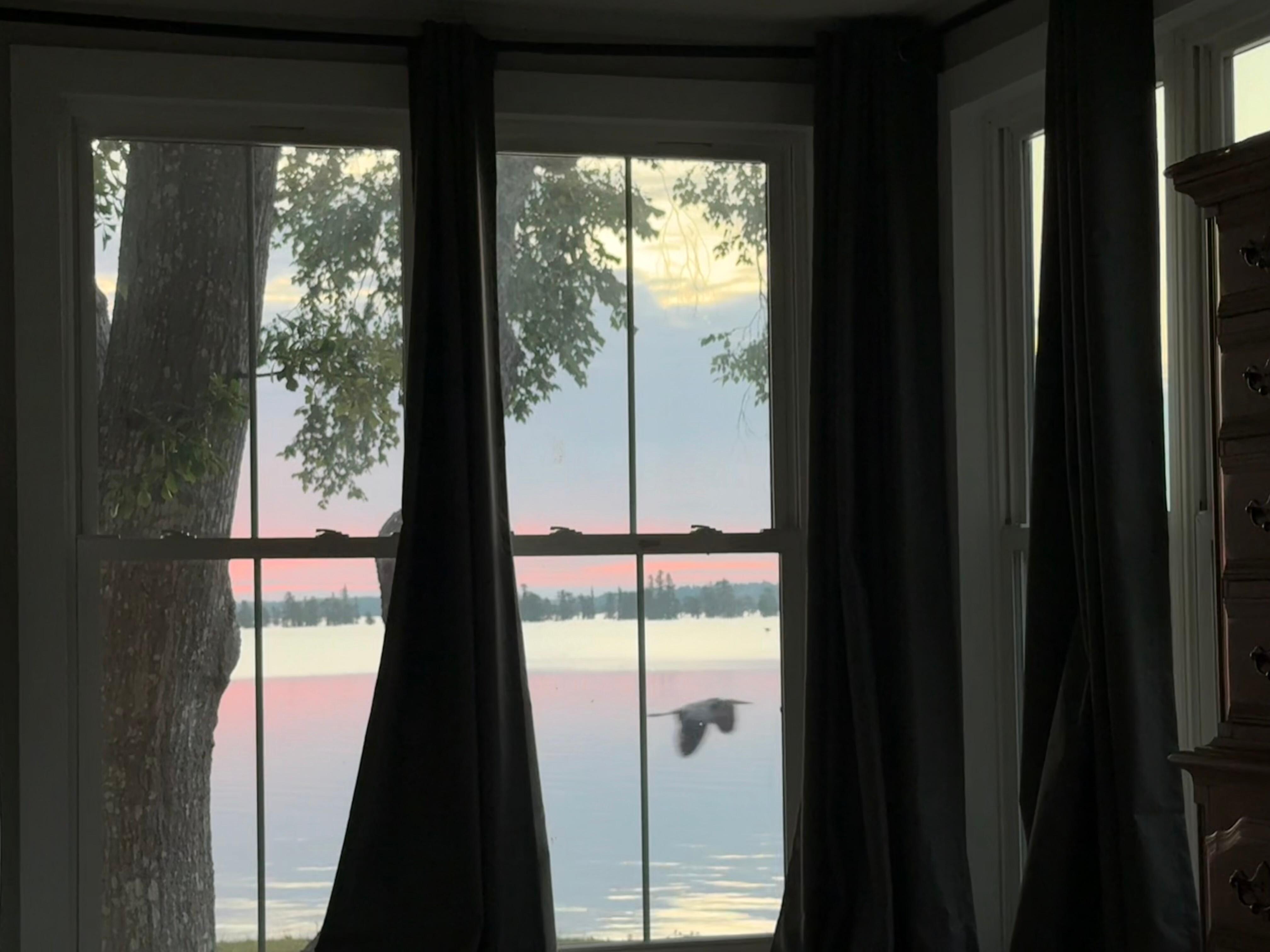 View from master bedroom 