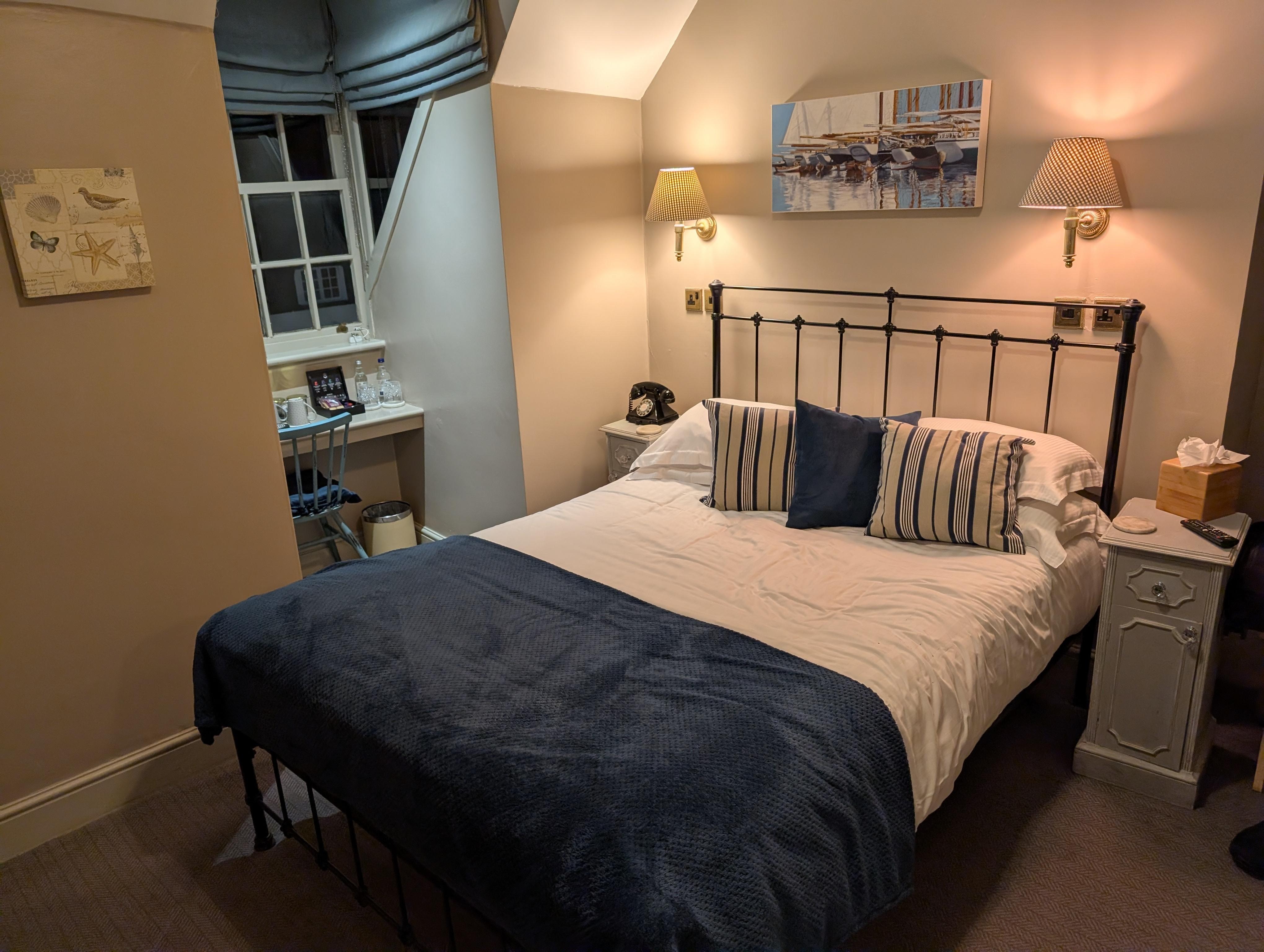 A cozy double room on the second floor.