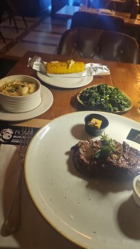 Dinner from restaurant right Next door.