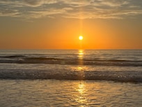 Sunrise on the beach