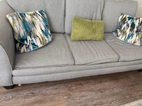 Collapsed sofa