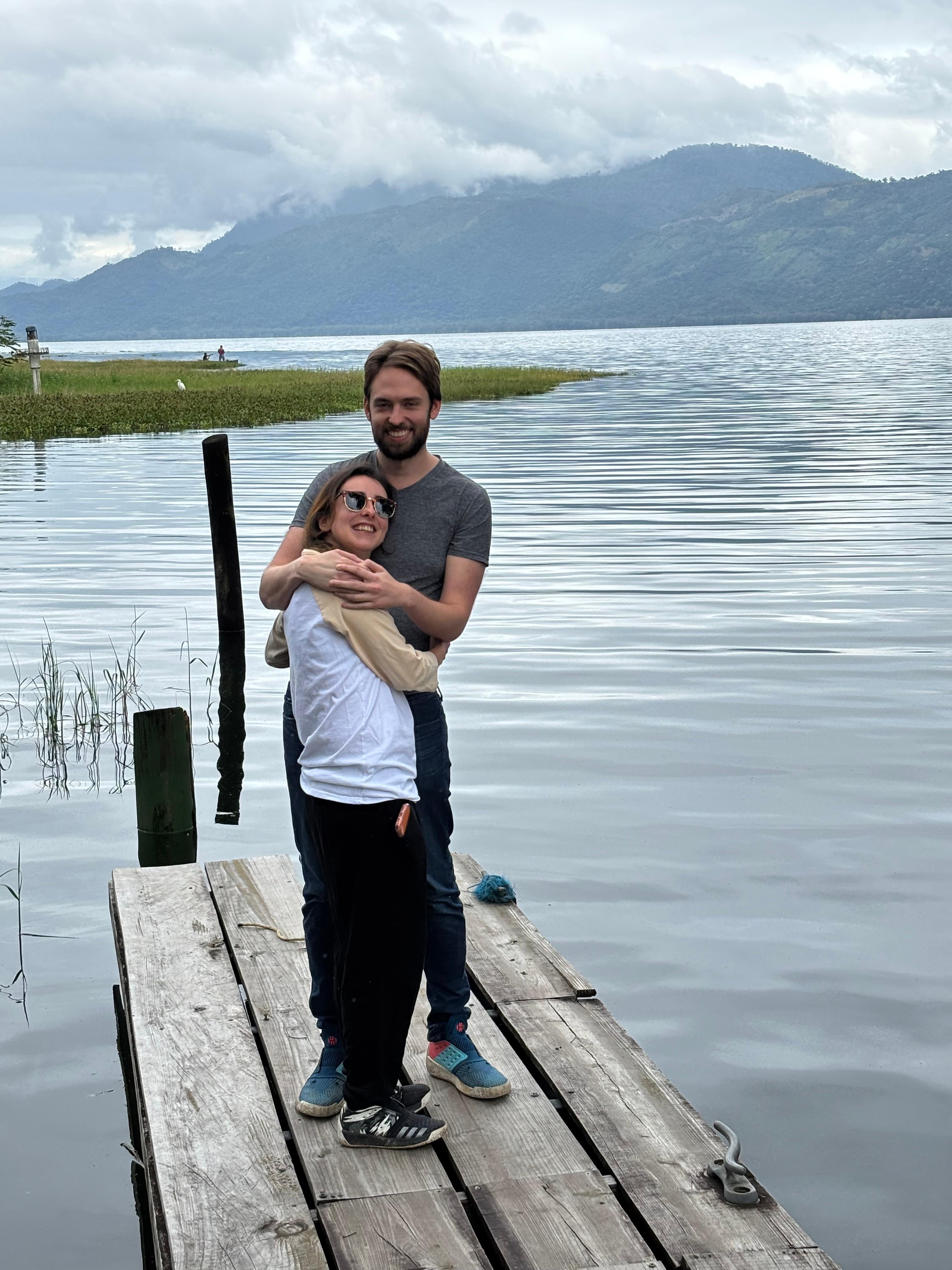 Pier before boat ride on the lake