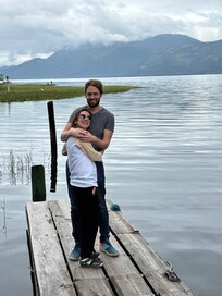 Pier before boat ride on the lake