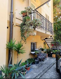 Hermoso patio de la propiedad