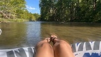 We practically had the river to ourselves!