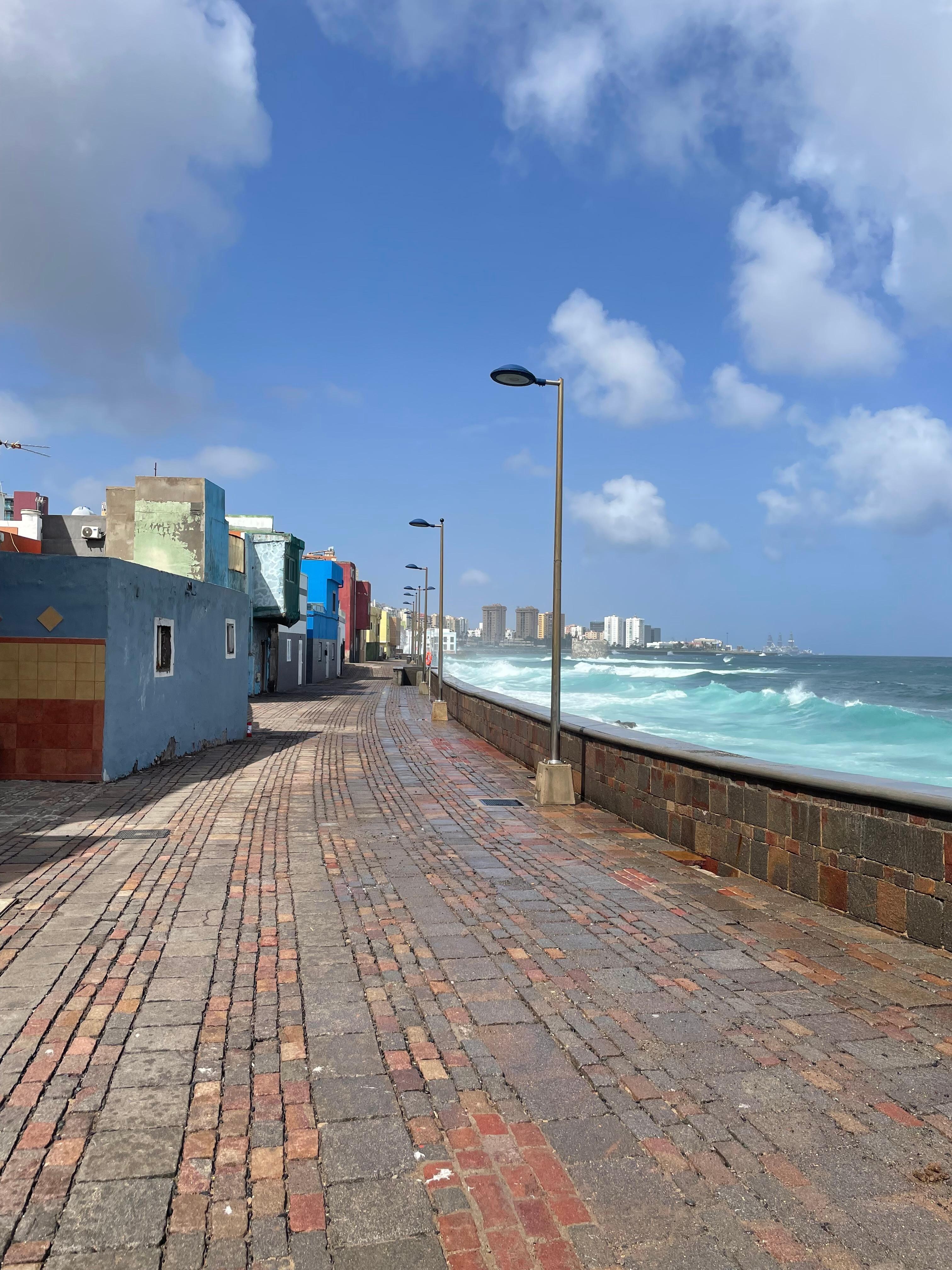 Walk to local beach san cristobal. 