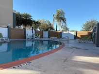 Pool was well kept and clean
Ample lounge chairs
