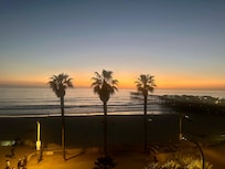 View from balcony towards crystal pier