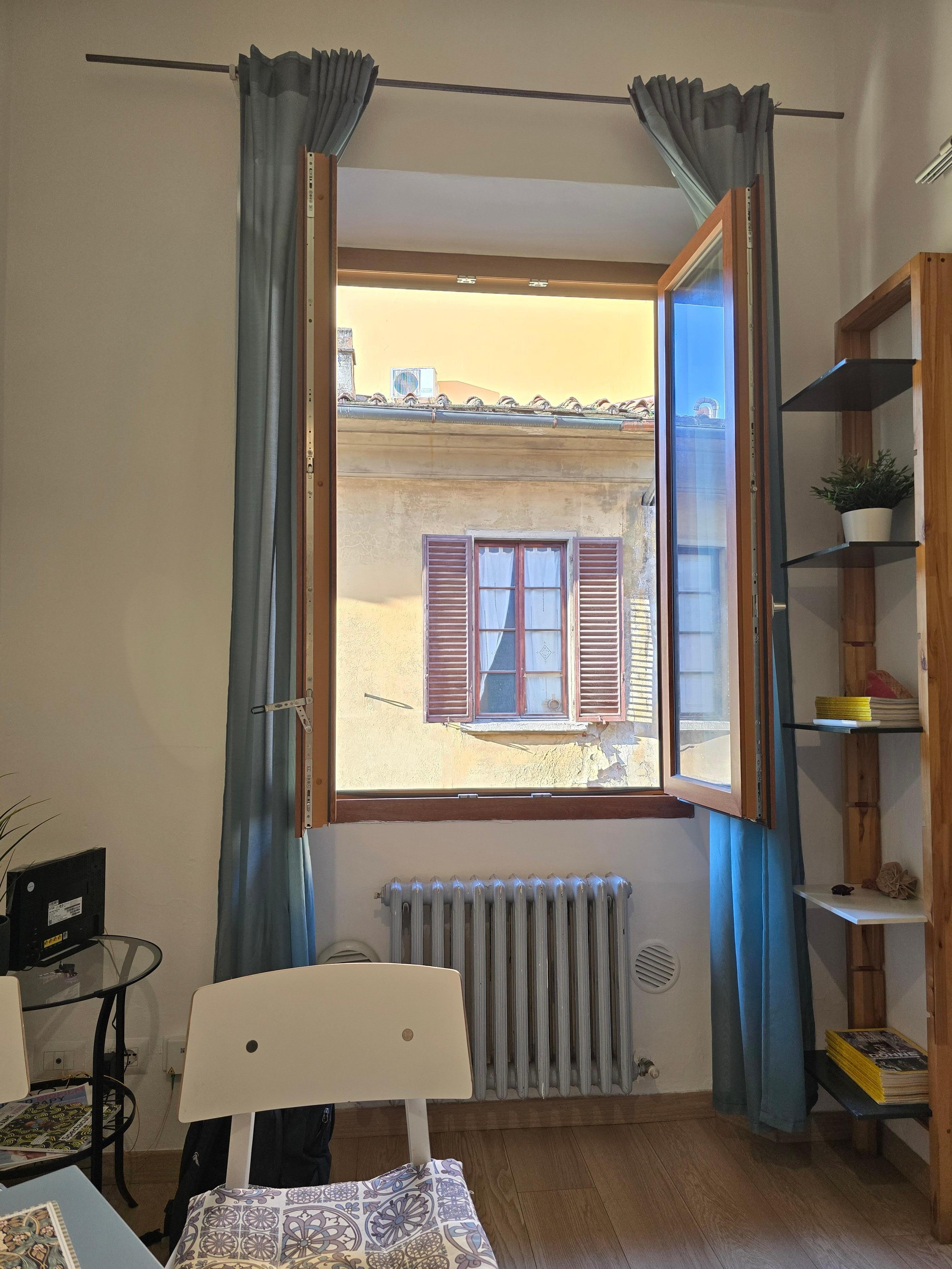 View from kitchen window 
