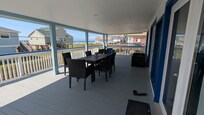 This deck was our favorite spot! Where we spent time each morning and evening.