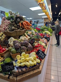 Les Halles indoor food market