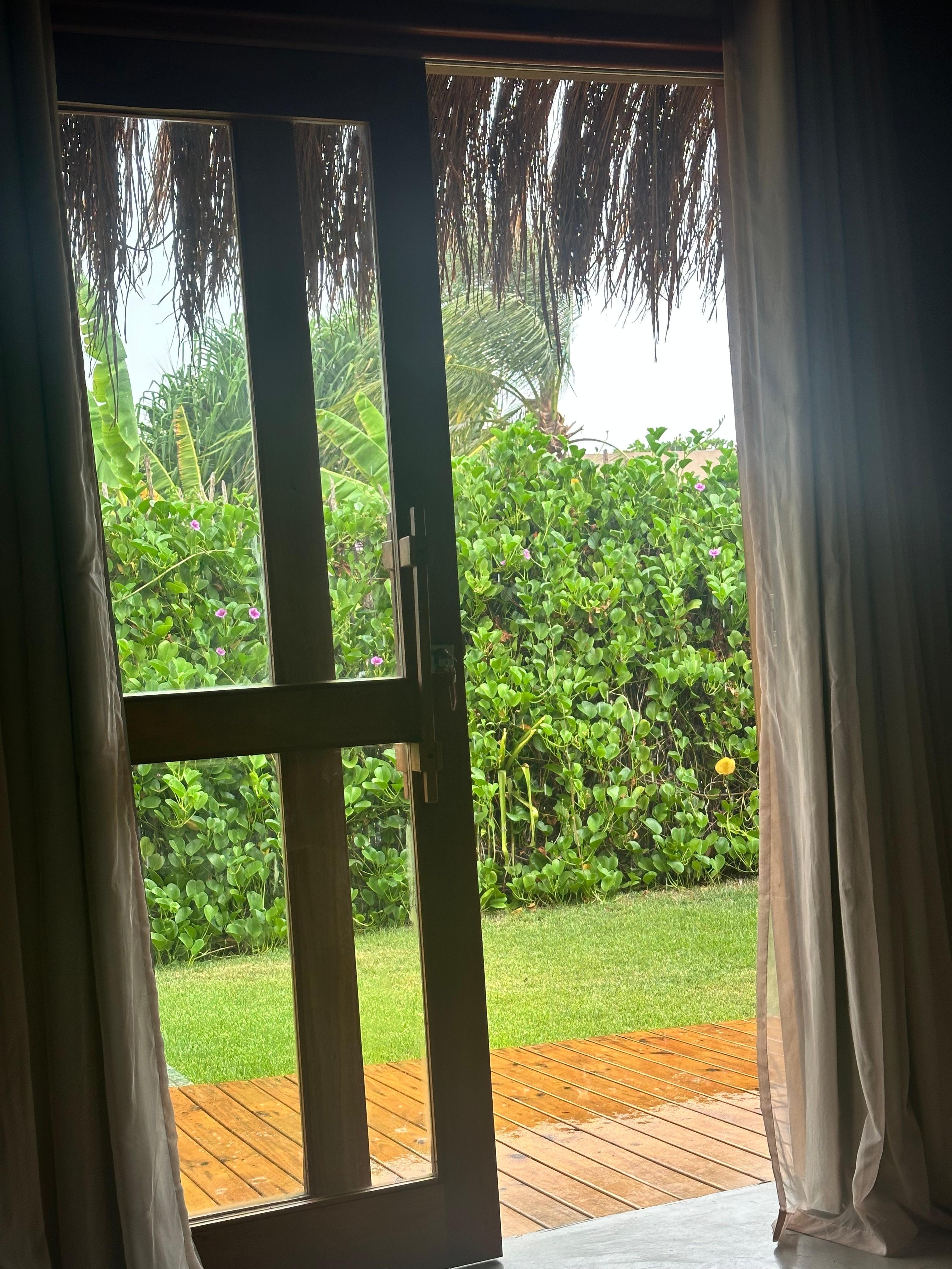 Vista a partir da cama 