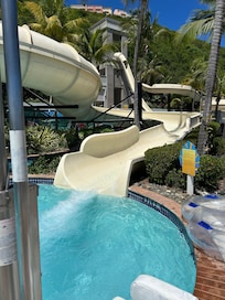 Water slide, soooo much fun!