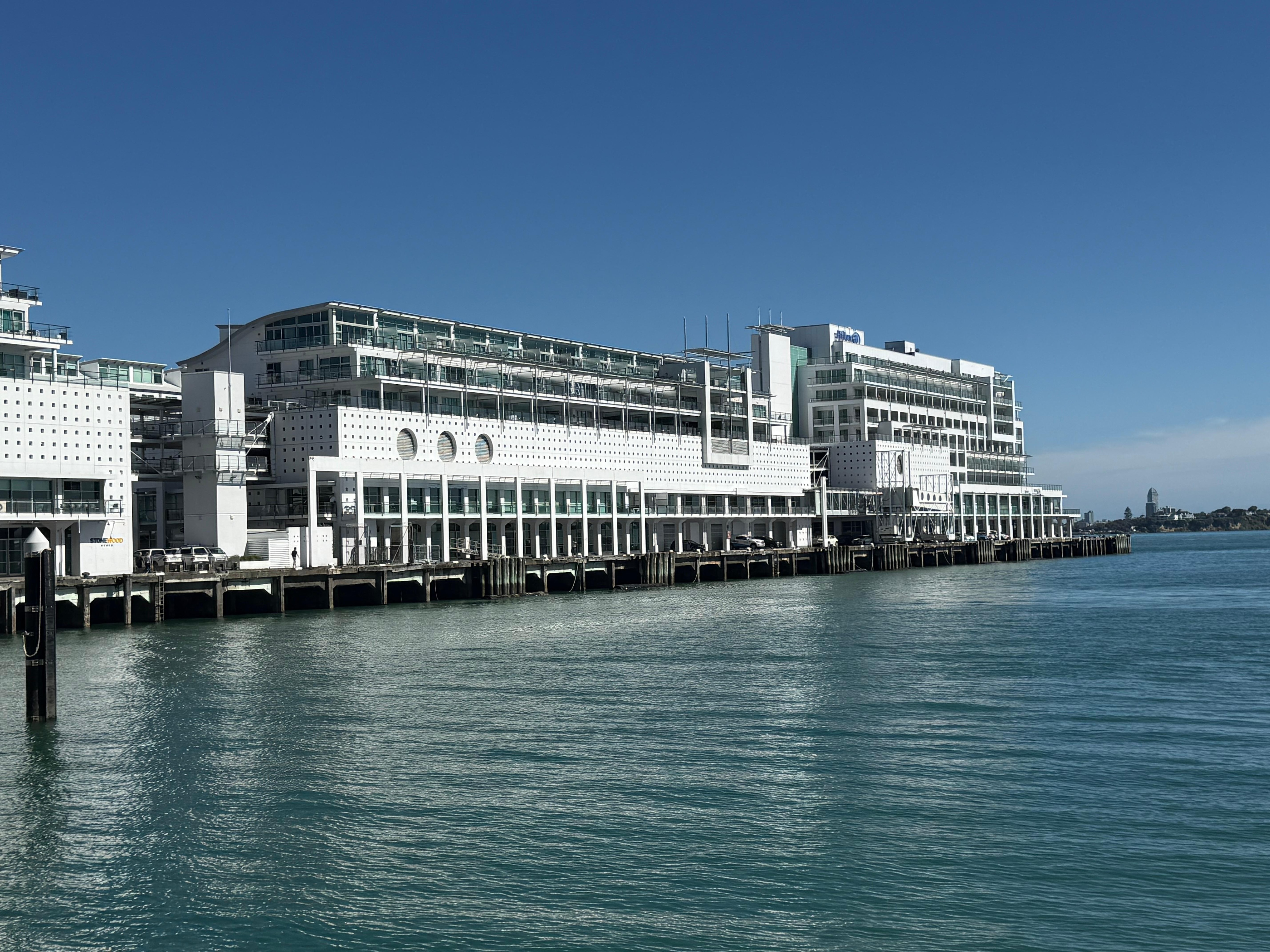 Right in the quiet part of the Harbor in CBD.