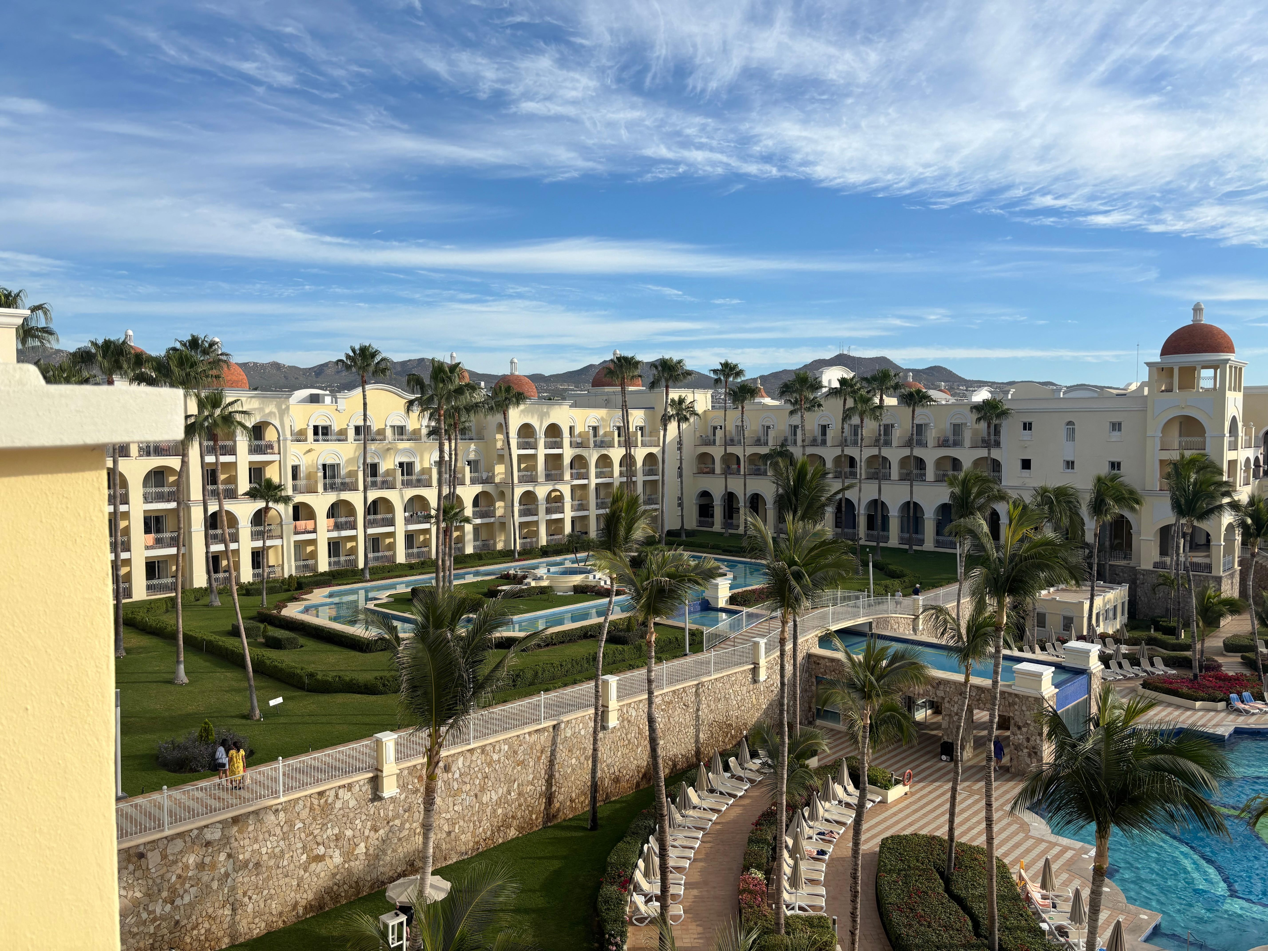 Morning view from our balcony. Another beautiful day ahead. 