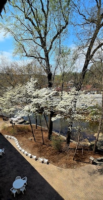 View from our balcony