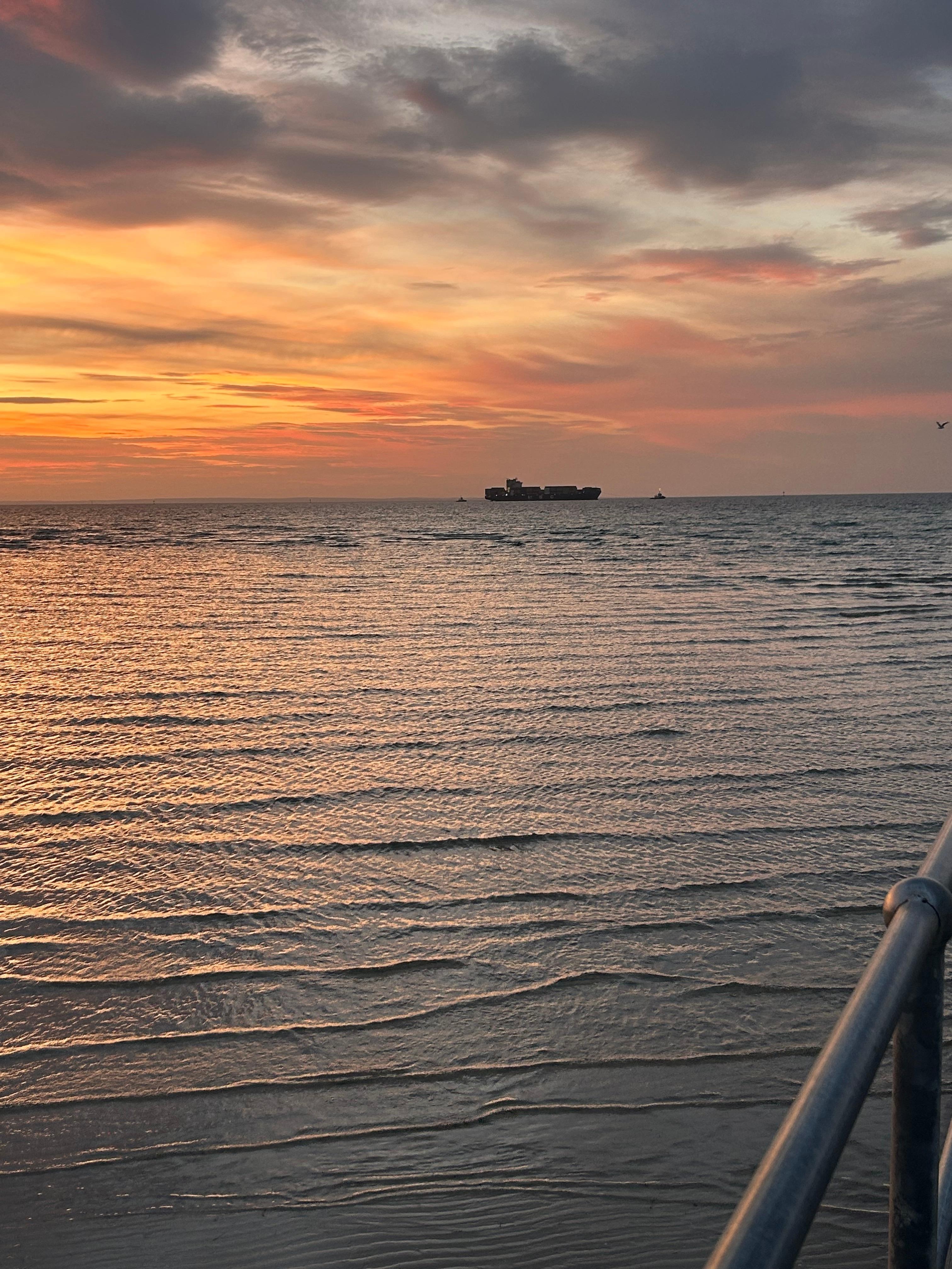 Port Phillip Bay at back door