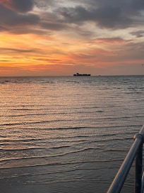Port Phillip Bay at back door