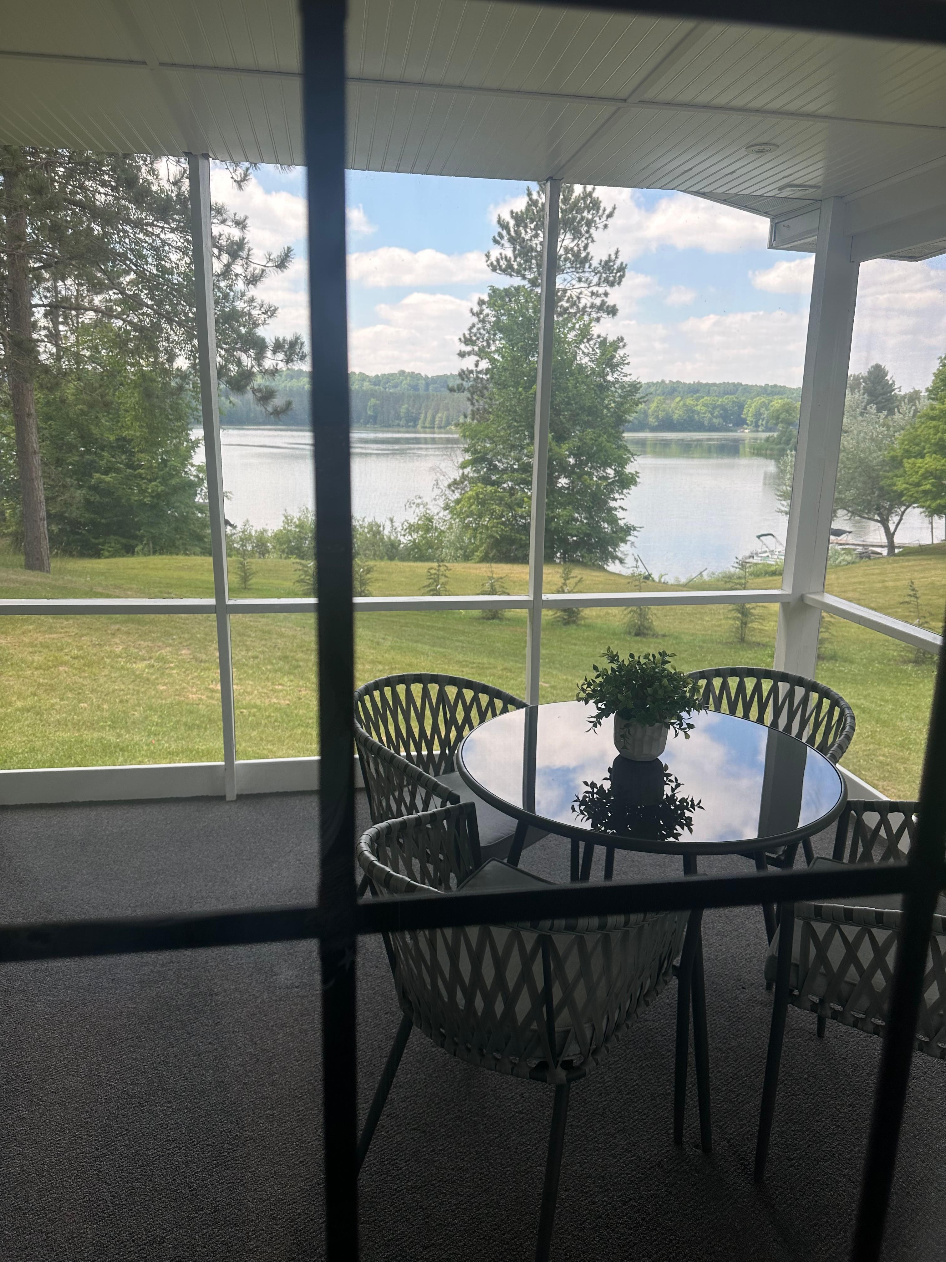 Screened porch