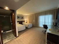 Quarto mto confortável e limpo, espaçoso e bem ventilado.