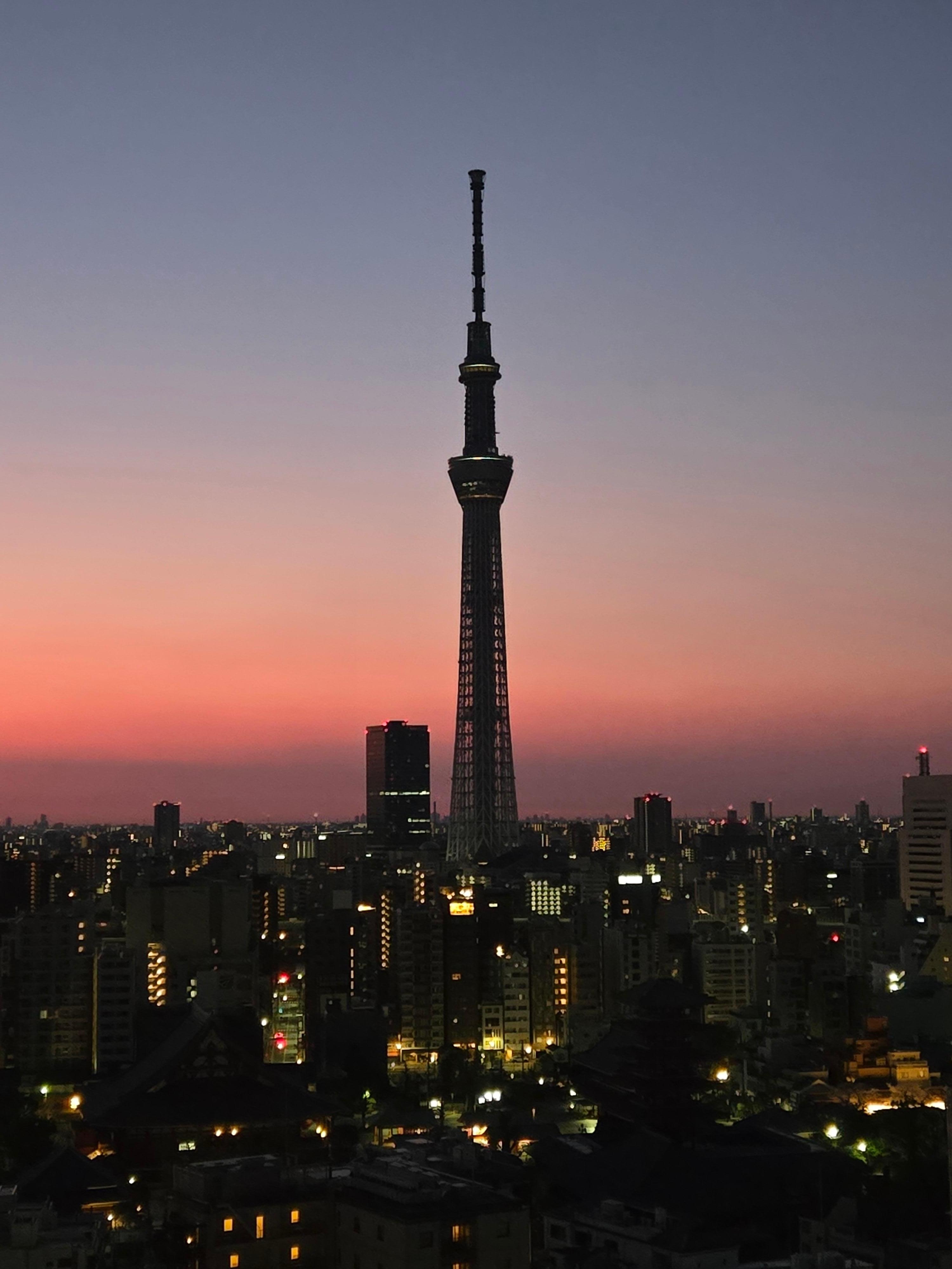 Sunrise view from our room