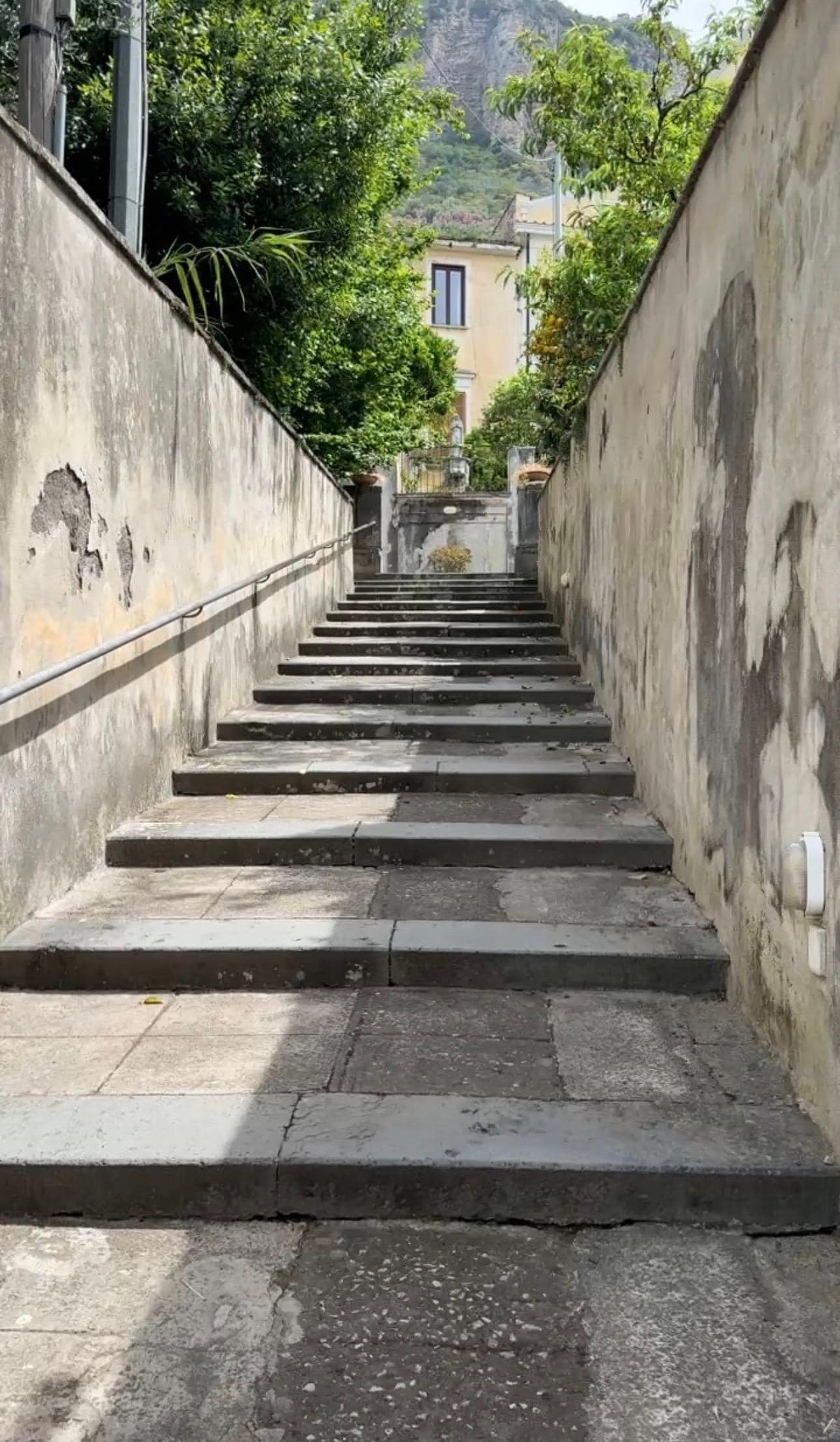Entrance from the street