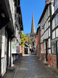 Cobbled street