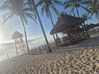 Accès direct à la plage privée