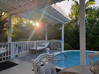 Sunrise at the pool.