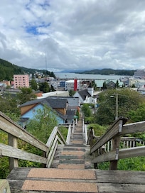 Downtown Ketchikan View from Edmund Street stairs