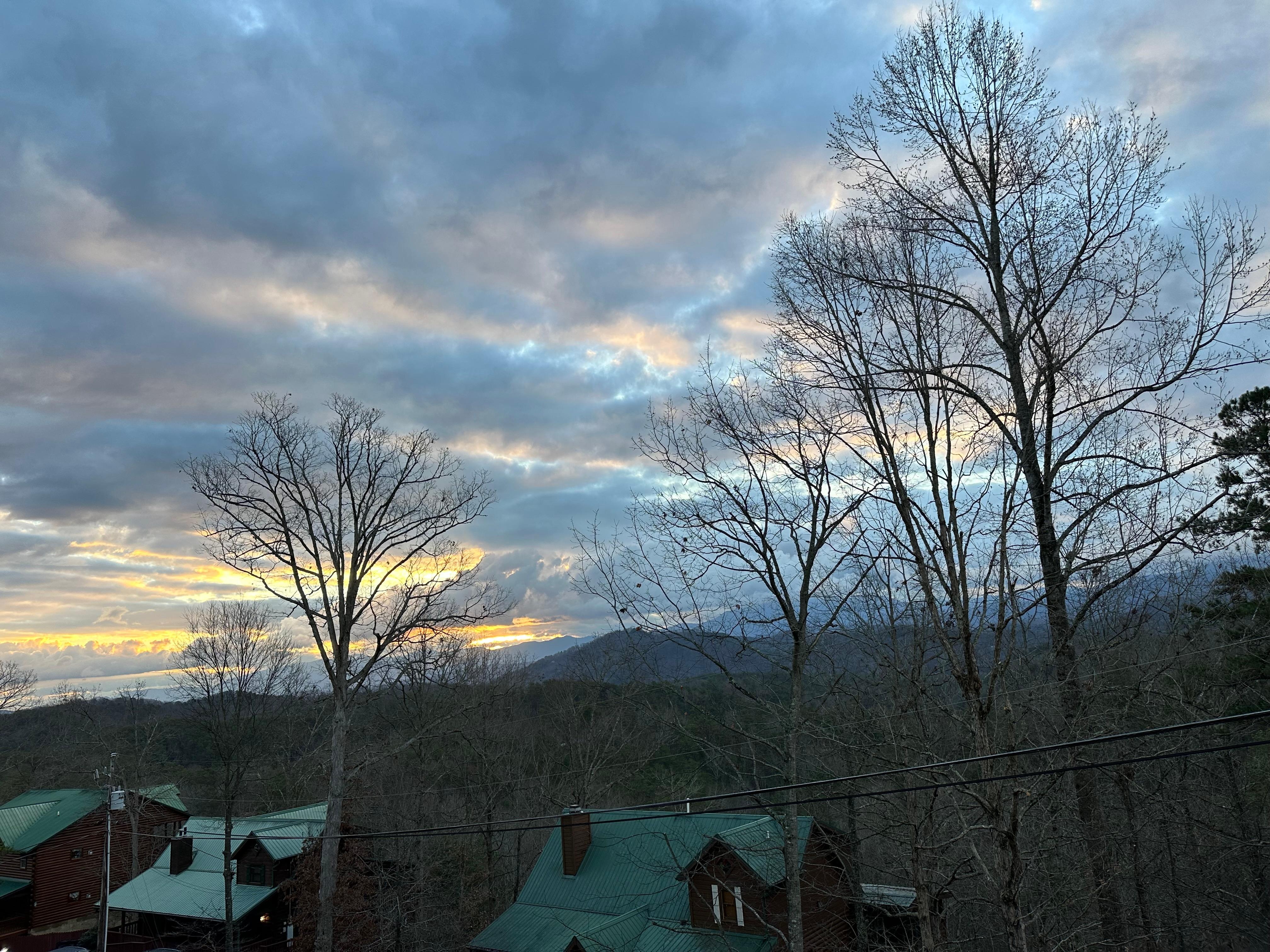 A sunrise view you will never forget.